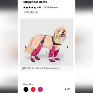 Canadian Pooch Suspender Dog Boots